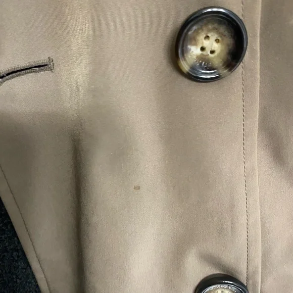 Calvin Klein Double-Breasted Hooded Trench Coat with Wool-Blend Liner - Picture 6 of 11